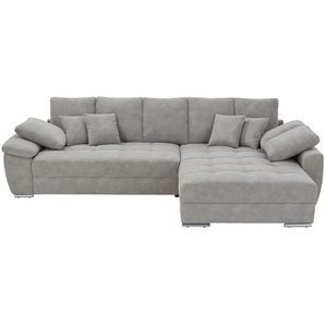 bobb Ecksofa mit pflegeleichtem Bezugsstoff Farina ¦ grau ¦ Maße (cm): B: 323 H: 92 T: 222.0