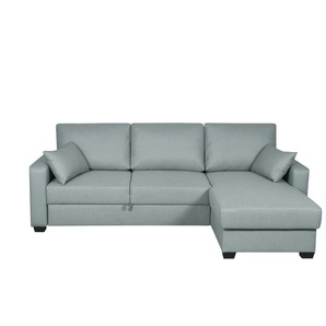 Ecksofa mit Schlaffunktion Asti  ¦ türkis/petrol ¦ Maße (cm): B: 241 H: 86 T: 162.0