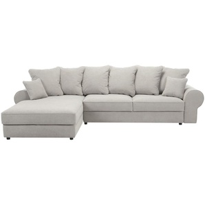Ecksofa mit Schlaffunktion Ibbie ¦ beige ¦ Maße (cm): B: 320 H: 90 T: 186.0