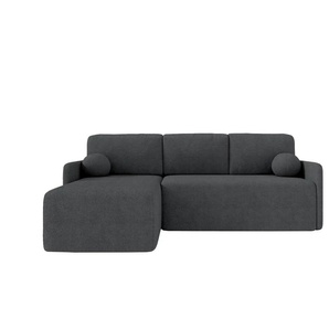 Selsey Ecksofa mit Schlaffunktion Bloom - schwarz - Materialmix - 212 cm - 92 cm | Möbel Kraft