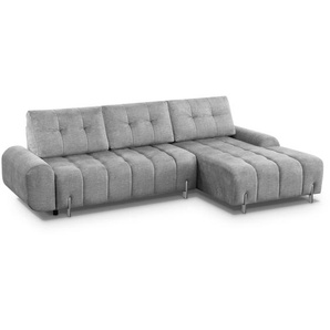 Ecksofa mit Schlaffunktion CARRY dunkelblau rechts Vogue 13 L-förmig