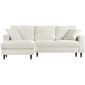 Ecksofa  mit Schlaffunktion Wave ¦ creme ¦ Maße (cm): B: 230 H: 92 T: 154.0