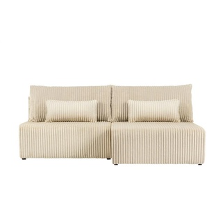 Ecksofa mit Schlaffunktion Floopy ¦ beige ¦ Maße (cm): B: 210 H: 90 T: 160