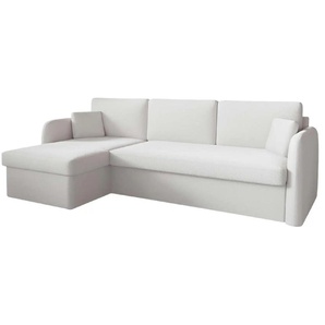 Ecksofa mit Schlaffunktion Nuuk ¦ beige ¦ Maße (cm): B: 222 H: 85