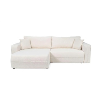 Ecksofa mit Schlaffunktion Oreon ¦ beige ¦ Maße (cm): B: 244 H: 82