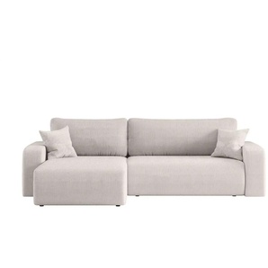 Ecksofa mit Schlaffunktion Pianio ¦ beige ¦ Maße (cm): B: 272 H: 82