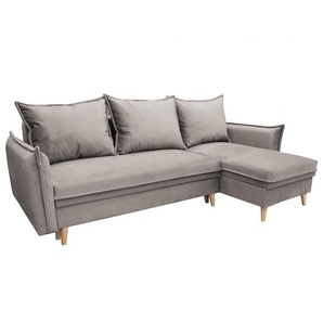 Ecksofa mit Schlaffunktion PILLOW grün Kronos 19 L-förmig