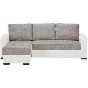 Ecksofa  Navarra ¦ grau ¦ Maße (cm): B: 156 H: 83 T: 237