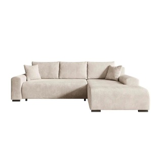 Ecksofa Nelly | beige | 270 cm | 85 cm |