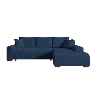 Ecksofa Nelly | blau | 270 cm | 85 cm |