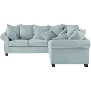 Ecksofa  Norderney ¦ türkis/petrol ¦ Maße (cm): B: 250 H: 70 T: 250.0