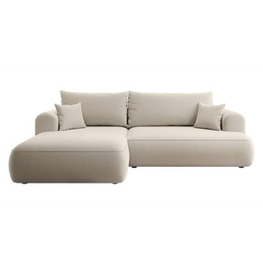Selsey Ecksofa mit Schlaffunktion Ovo ¦ beige ¦ Maße (cm): B: 260 H: 93