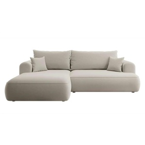 Ecksofa  Ovo ¦ creme ¦ Maße (cm): B: 260 H: 93