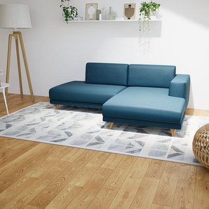 Ecksofa Ozeanblau - Flexible Designer-Polsterecke, L-Form: Beste Qualität, einzigartiges Design - 224 x 75 x 162 cm, konfigurierbar