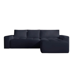 Ecksofa Portland | schwarz | 250 cm | 76 cm |