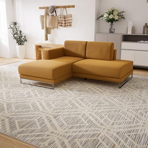 Ecksofa Rapsgelb - Flexible Designer-Polsterecke, L-Form: Beste Qualität, einzigartiges Design - 184 x 75 x 162 cm, konfigurierbar