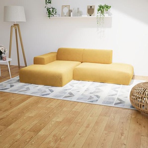 Ecksofa Rapsgelb - Flexible Designer-Polsterecke, L-Form: Beste Qualität, einzigartiges Design - 245 x 72 x 168 cm, konfigurierbar