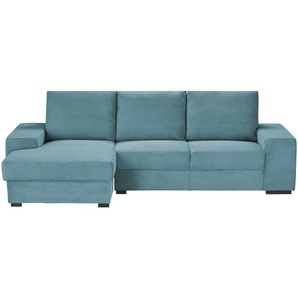 Ecksofa  Renée ¦ türkis/petrol ¦ Maße (cm): B: 276 H: 92 T: 146