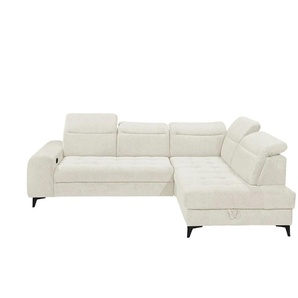 Ecksofa  Rockdale ¦ creme ¦ Maße (cm): B: 282 H: 90 T: 200.0