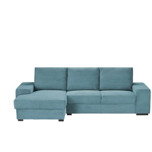 Ecksofa Rome | türkis/petrol | 276 cm | 92 cm | cm 146,0 |