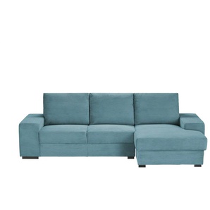 Ecksofa Rome | türkis/petrol | 276 cm | 92 cm | cm 146,0 |