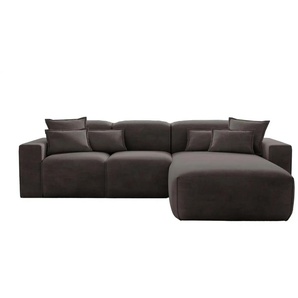 Ecksofa  Leni ¦ schwarz ¦ Maße (cm): B: 265 H: 74