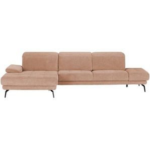 Lounge Collection Ecksofa  Tessa ¦ orange ¦ Maße (cm): B: 328 T: 190.0