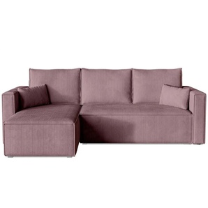 Ecksofa Top | rosa/pink | 230 cm | 85 cm |