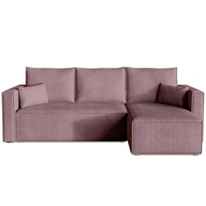 Ecksofa Top ¦ rosa/pink ¦ Maße (cm): B: 230 H: 85