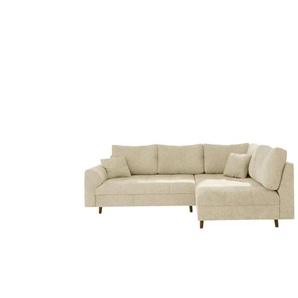 S-STYLE Ecksofa  Trygve ¦ beige ¦ Maße (cm): B: 231 H: 81