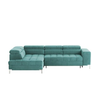 Ecksofa - türkis/petrol - Materialmix - 284 cm - 97 cm - cm 200,0 | Möbel Kraft