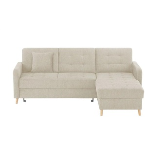 Ecksofa Venus | beige | 222 cm | 87 cm | cm 162,0 |
