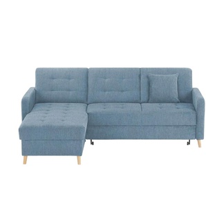 Ecksofa Venus | blau | 222 cm | 87 cm | cm 162,0 |