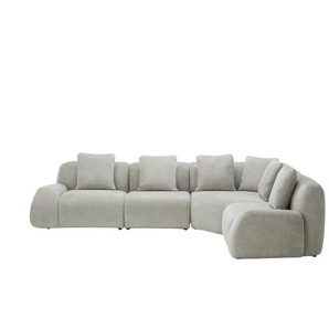 Ecksofa  Wolke ¦ grau ¦ Maße (cm): B: 339 H: 79 T: 257.0