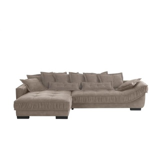 Ecksofa Zweifarbig Diwan III ¦ beige ¦ Maße (cm): B: 333 H: 90 T: 202.0
