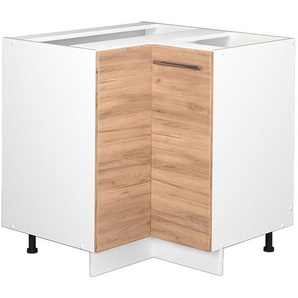 Eckunterschrank Fame-Line, Goldkraft Eiche, 80.5 cm ohne Arbeitsplatte Vicco
