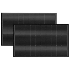 EcoFlow 2 x 100W Rigid Solar Panel Combo  2 pairs of Mounting Feet