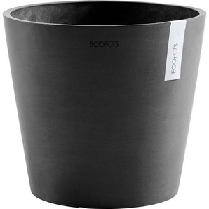 ECOPOTS Blumentopf AMSTERDAM Dark Grey, BxTxH: 40x40x35 cm, mit Wasserreservoir