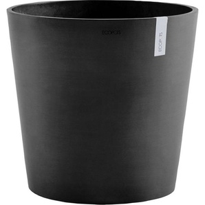 ECOPOTS Blumentopf AMSTERDAM Dark Grey, BxTxH: 50x50x43,8 cm, mit Wasserreservoir