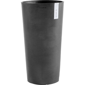 ECOPOTS Blumentopf AMSTERDAM HIGH Dark Grey, BxTxH: 41x41x76 cm