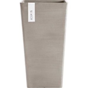 ECOPOTS Blumentopf ROTTERDAM MID HIGH Taupe, BxTxH: 31x31x56 cm