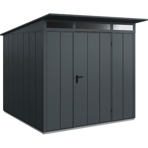 EcoStar Gerätehaus Elegant-P Typ 2 anthrazitgrau 247,9 x 283,4 x 232,3 cm GLO692652207