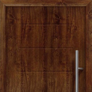 EcoStar Haustür ISOPRO Secur IPS 015 RC2 dark oak 110 x 210 cm GLO781055498