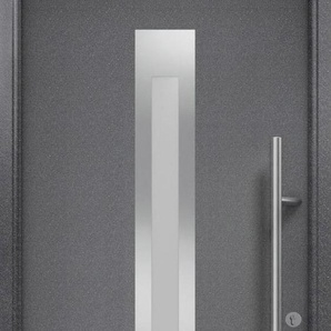 EcoStar Haustür ISOPRO Secur IPS 770S RC2 anthrazit metallic 110 x 210 cm GLO781055456