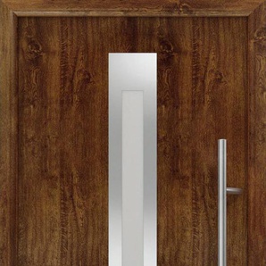 EcoStar Haustür ISOPRO Secur IPS 770S RC2 dark oak 110 x 210 cm GLO781055459