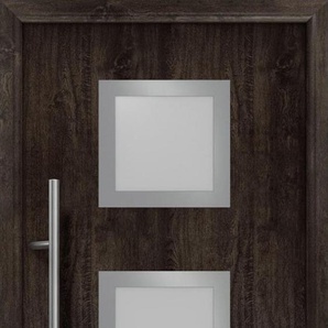EcoStar Haustür ISOPRO Secur IPS 810S RC2 night oak 110 x 210 cm GLO781055494