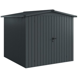 EcoStar Metallgerätehaus Euroline ESD5 anthrazit 214 x 214 cm 2-flg. GLO692652603