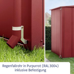 EcoStar Regenfallrohr RAL3004 (Purpurrot) GLO692651509