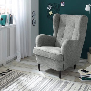 ED EXCITING DESIGN Ohrensessel Oskar, frei im Raum stellbar, in verschiedenen Bezügen erhältlich