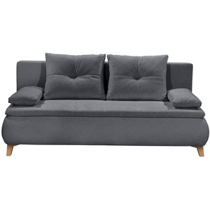 ED EXCITING DESIGN Schlafsofa Magnus, mit Bettfunktion und Bettkasten, sowie Rücken- und Armlehnkissen